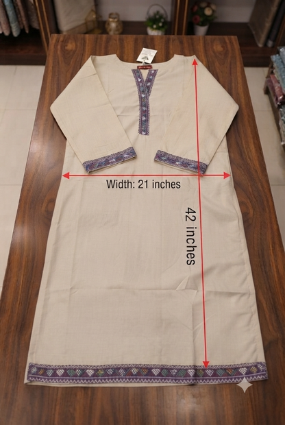 Earthy Amethyst Lawn Co-Ord