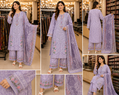 Lavender Labyrinth Luxe Ensemble